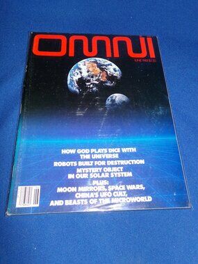 Vintage OMNI Magazine - June 1983 - Sci-Fi, Science, Robots, Solar System, UFO's